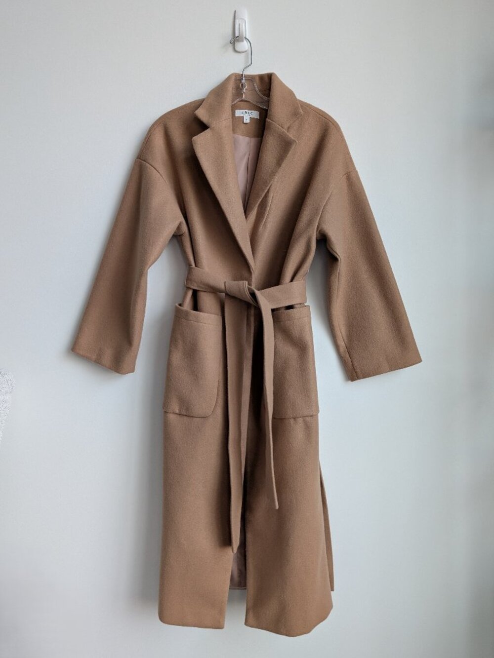 LBLC The Label Marie Belted Long Coat | Small